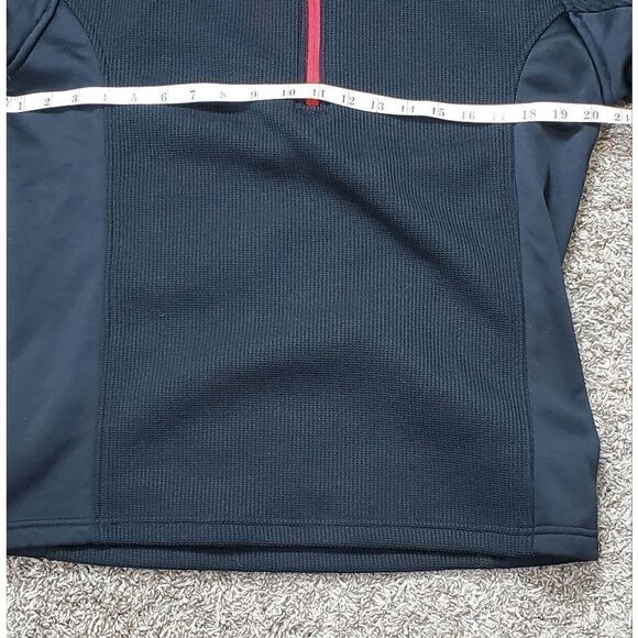 Spyder Black & Ribbed 3/4 Zip Pullover Sweatshirt - Picture 5 of 6